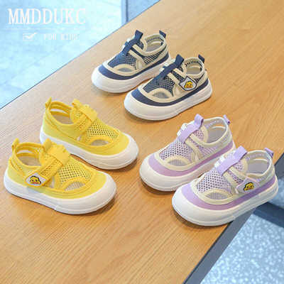 洞洞镂空凉鞋飞织鞋男女儿童夏季