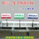 厨房卫生区域标识牌水产肉类蔬菜餐具清洗池一洗二过三消毒标贴