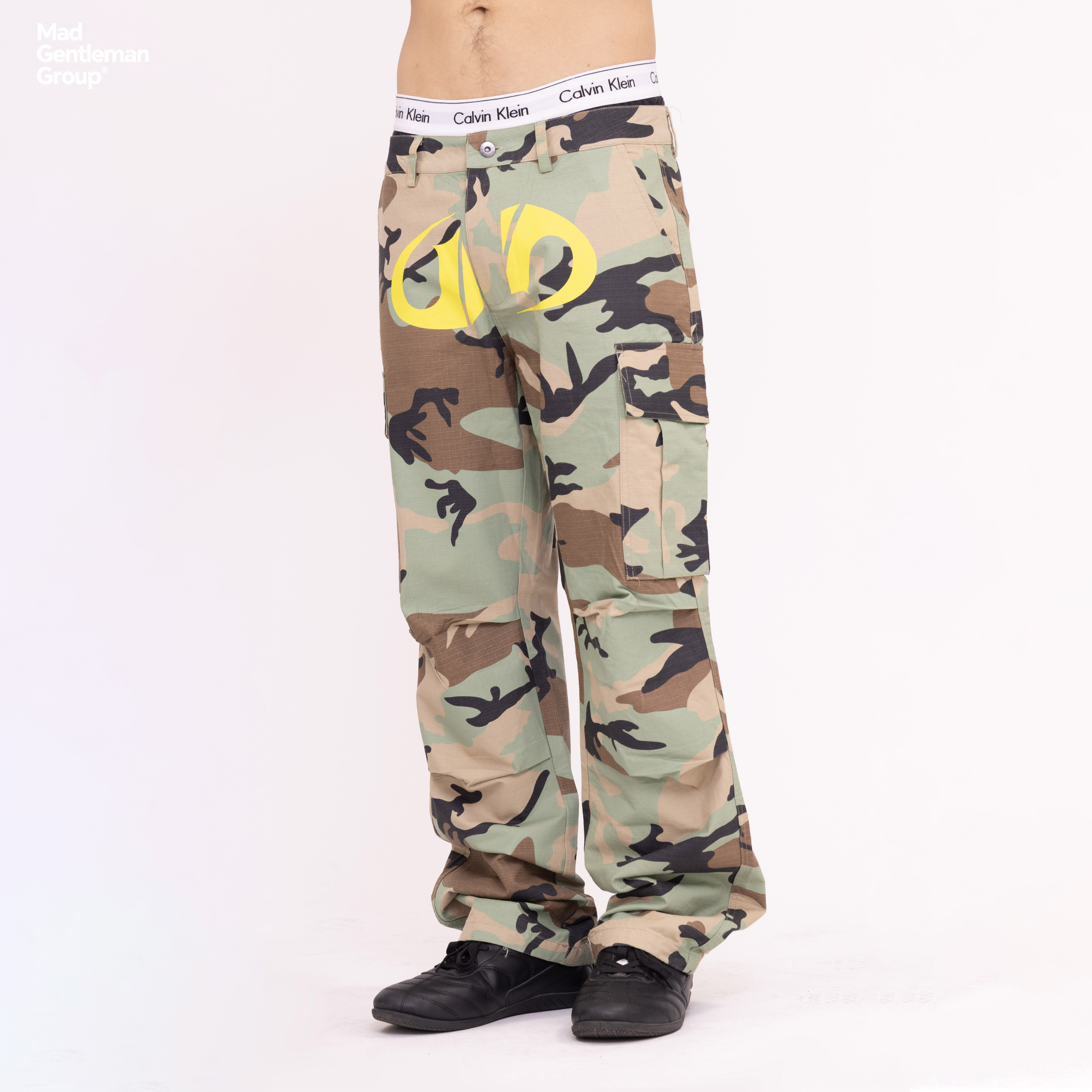 Madgentlemangroup 美式印花迷彩裤直筒休闲裤百搭Boxy工装裤男,男装,时尚工装裤,淘宝优惠券,粉丝福利购,淘宝优惠卷