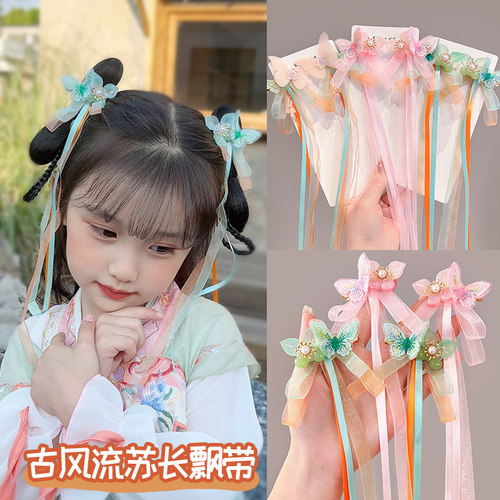 3-14岁中国风女童汉服发夹
