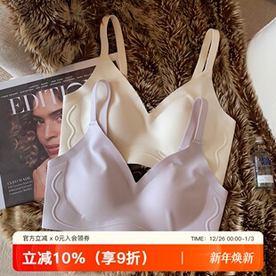 超薄款 文胸罩 无痕裸感内衣女大胸显小软支撑防下垂收副乳2025新款