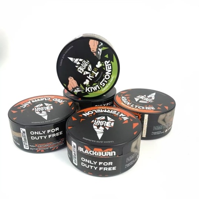 俄罗斯进口黑料 阿拉伯水烟膏 BLACKBURN 黑烧 大烟雾水烟料100克