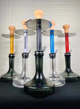 Geometry Hookah Techno俄罗斯进口分子式水烟壶几何水烟数码风暴