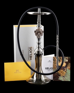俄罗斯原版不锈钢单管水烟壶 Makloud X Helios Project 21 Hooka