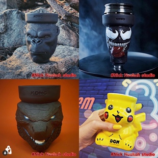 阿拉伯水烟 俄罗斯进口Russia Kong 烟碗Don hookah bowl卡通烟锅