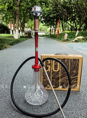 新款俄罗斯 HOOB  高档水烟套装 阿拉伯 酒吧KTV 水烟壶大号 72CM