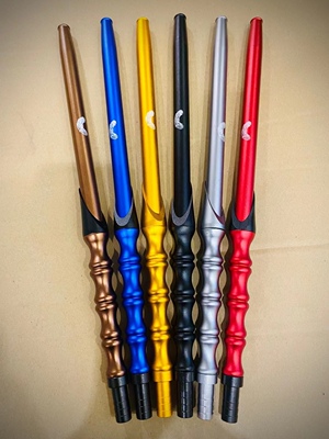 Hookah hose pipe酒吧水烟配件水烟软管硅胶烟管水烟管竹节手柄