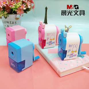 晨光卷笔刀转笔刀铅笔削笔刀手摇削笔器小学生用多功能全自动进铅大号男女童儿童削笔机卡通铅笔刨钻笔刀