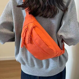 胸包大容量2025新款 高级感简约女士斜挎包秋冬设计单肩包防水时尚