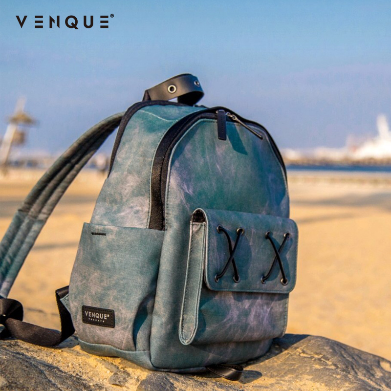 venque范克潮牌街头高级感双肩包