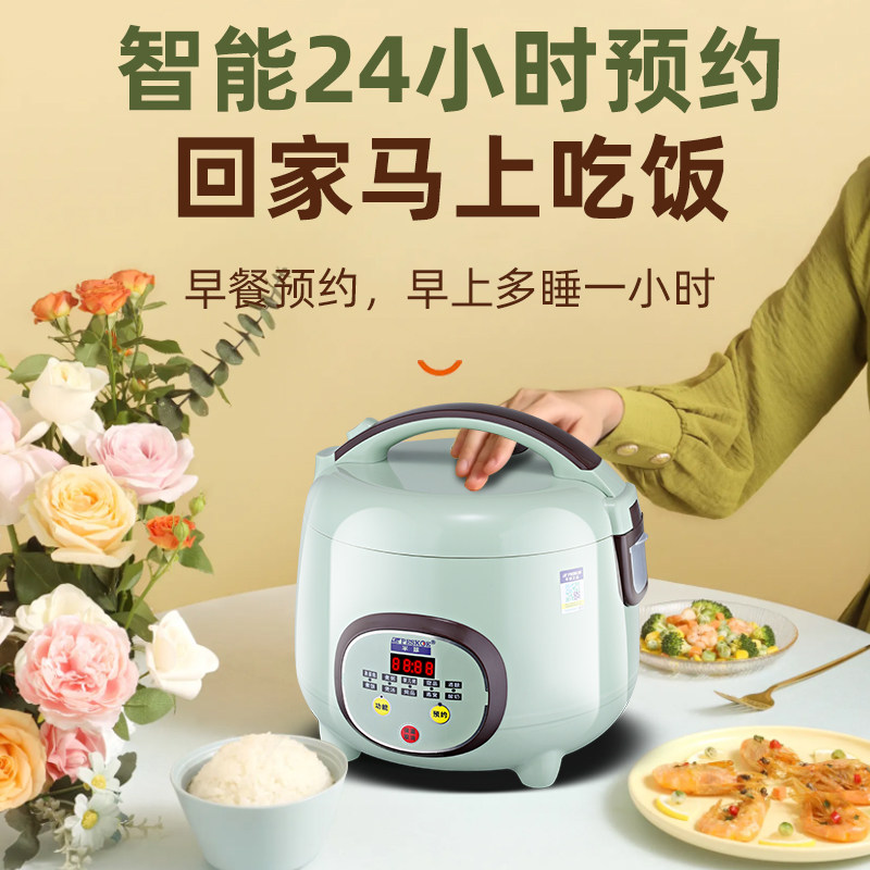 半球品牌两个吃用的小电饭锅2一3人智能预约迷你电饭煲家用多功能