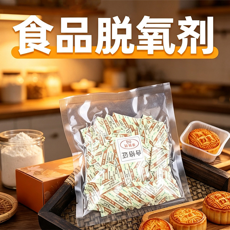 脱氧剂食品专用30型50型100型月饼蛋黄酥糕点保鲜吸氧干燥剂小包