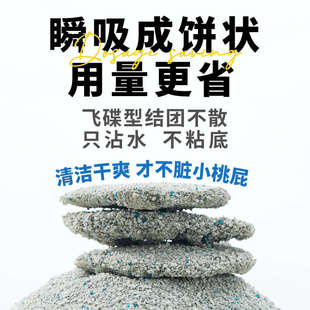 【豆哥推荐】肥啵啵猫砂天然钠基矿吉林公主岭砂雕猫砂破碎4.6kg