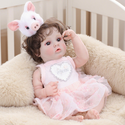 跨境新款Reborn baby重生娃娃仿真婴儿陪伴益智玩具人偶公仔模型