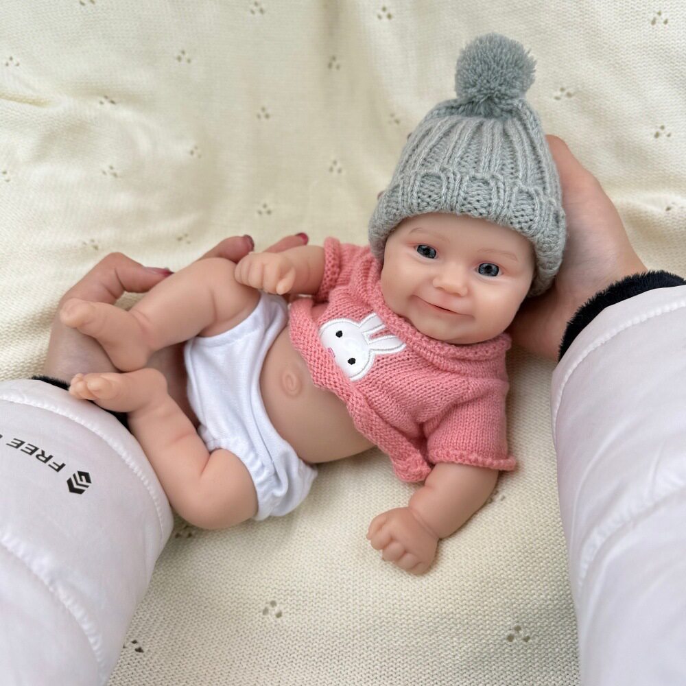 30CM 婴儿仿真娃娃硅胶Q弹宝宝重生洋娃娃安抚陪伴儿童玩具礼物