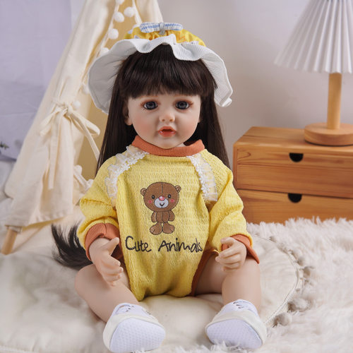 新品 22英寸仿真娃娃换装送礼玩具仿真重生娃娃reborn doll跨境