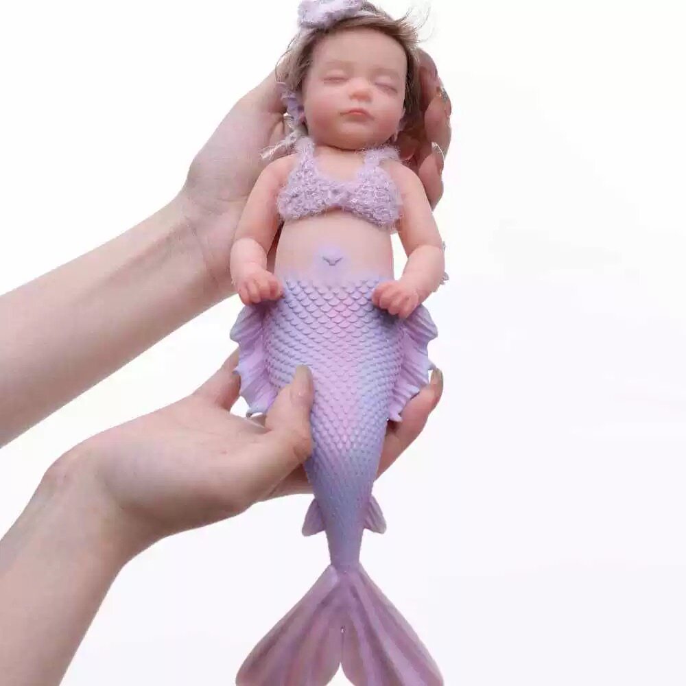 实心硅胶睡眠重生娃娃仿真婴儿儿童玩具可爱玩偶陪玩安抚娃娃宝宝