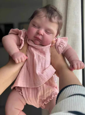 50厘米仿真重生娃娃Peaches Reborn doll儿童玩具Куклы