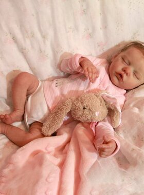 18inch reborn doll Twin A仿真婴儿重生洋娃娃可爱宝宝 跨境