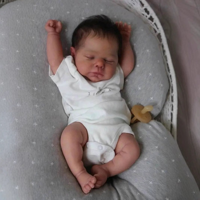 19英寸洋娃娃miley仿真娃娃重生婴儿软胶玩偶玩具女孩过家家玩具