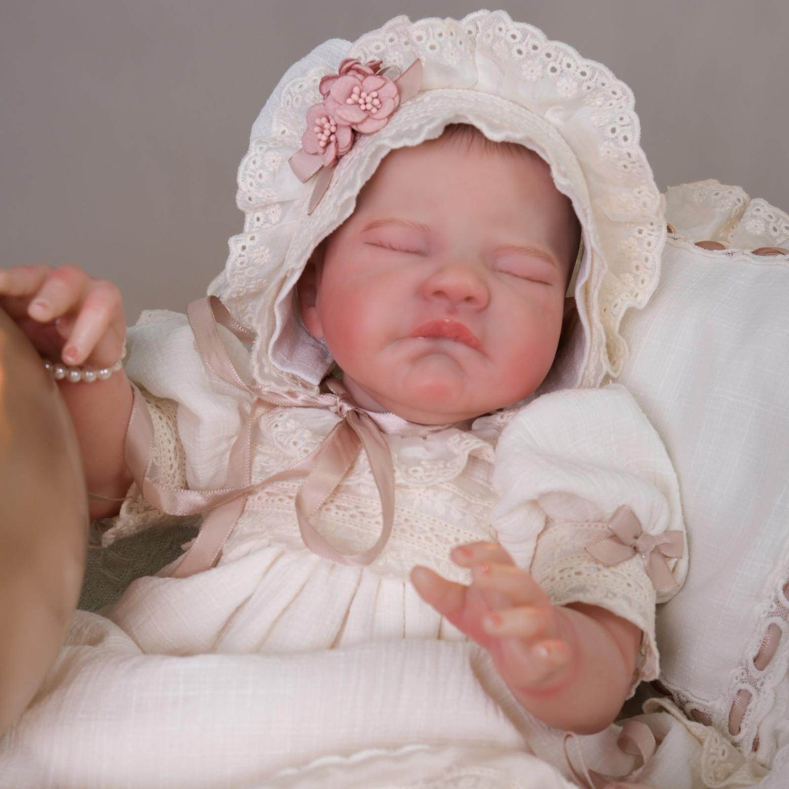 跨境55cm仿真重生娃娃婴儿软胶玩具人偶22英寸安抚洋娃娃公仔礼品,模玩/动漫/周边/娃圈三坑/桌游,棉花娃娃,淘宝优惠券,粉丝福利购,淘宝优惠卷