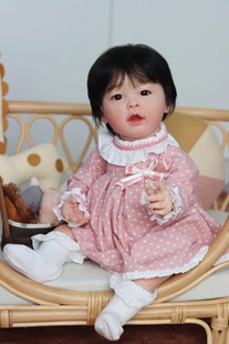 23英寸仿真婴儿中国娃娃  可爱宝宝 Meilian跨境货源 重生婴儿