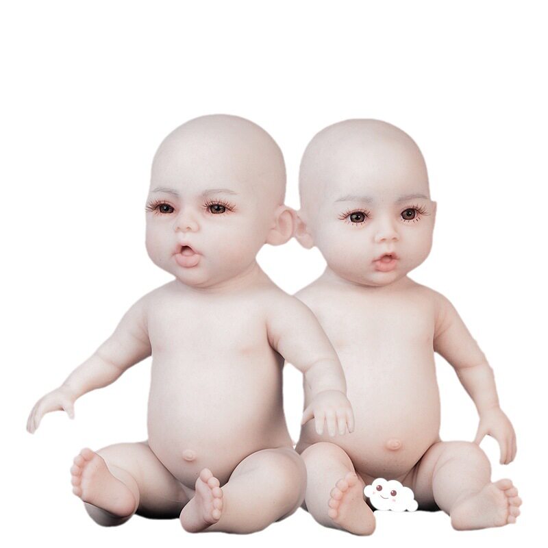 硅胶重生娃娃仿真婴儿手办搪胶软胶男娃女娃儿童陪伴育婴培训