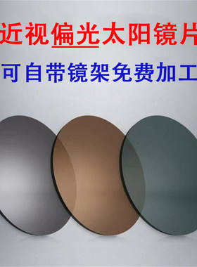 近视太阳非球面树脂墨镜