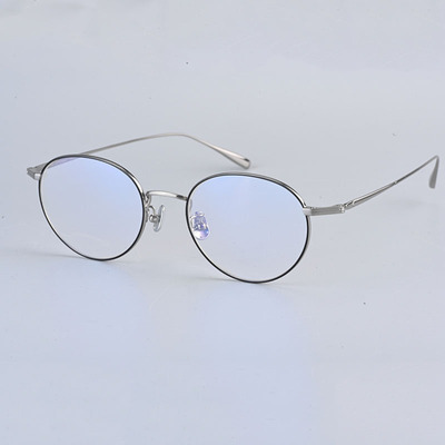 秀智同款时尚框镜架男女小圆框质感配近视轻眼镜近视镜金属架6545