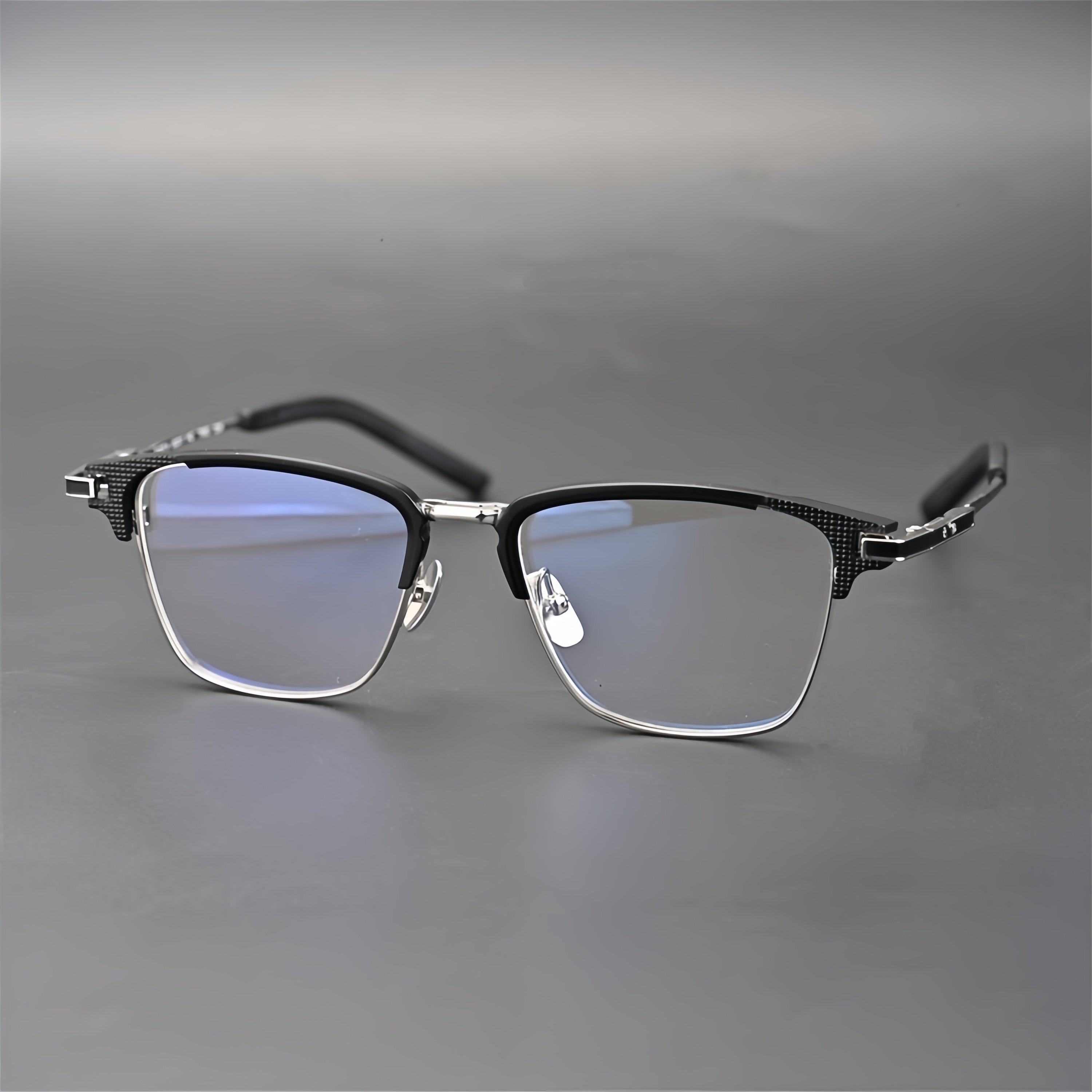 木村拓哉同款镜框男女款钛眼镜框方镜架配防蓝光近视镜框钛S-02TH