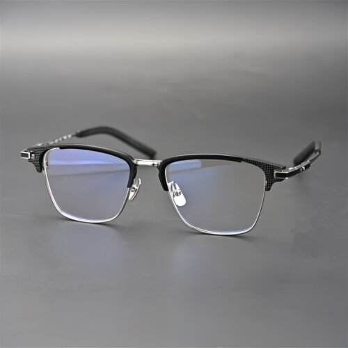 时尚男女款钛眼镜框方镜架