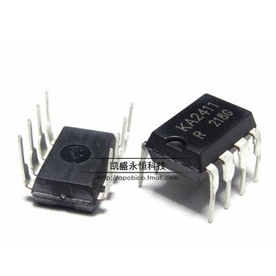 直插 KA2411 DIP-8 双音频电话机振铃电路芯片 全新