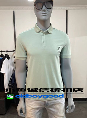 男士夏款T恤纯棉poloshirt衫舒适刺绣翻领简约时尚短袖男