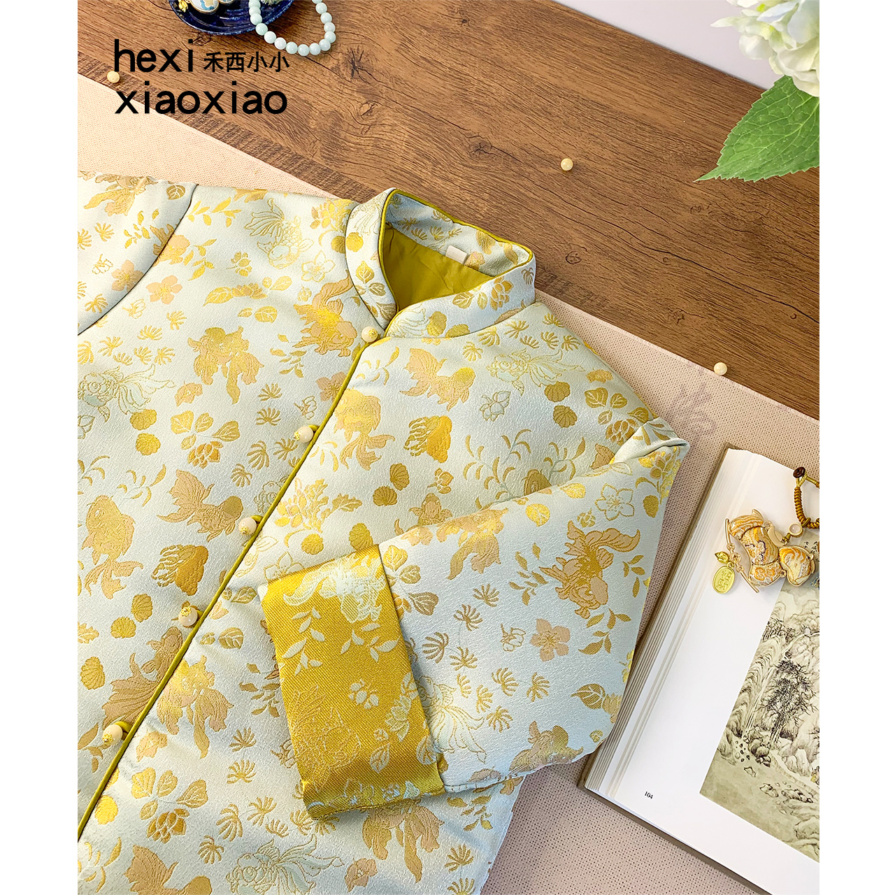 锦鲤呈祥！新中式姐弟装汉服