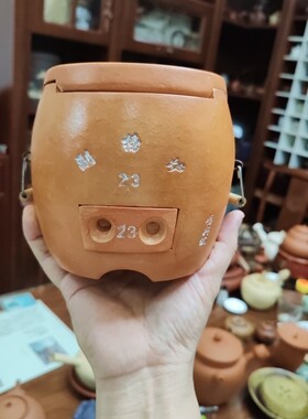 小牧童闽西副榜炉炭炉煮茶器套装侧把砂铫套壶烧水壶火炉风炉古炉