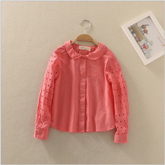 Chemise fille à manche longue - Ref 2085592 Image 1