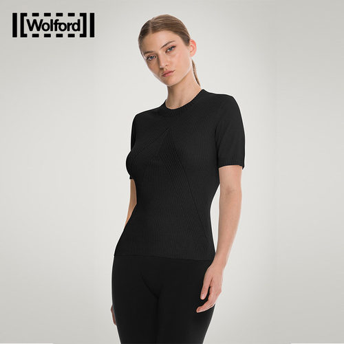 Wolford/沃尔福特羊绒混圆领上衣