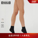 Wolford 沃尔福特Cotton60D秋季 棉质混纺方斑点短袜子45048