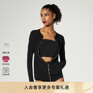 当季 开衫 新品 沃尔福特TheMerino羊毛无缝修身 女53324 Wolford
