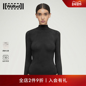 Wolford 沃尔福特Buenos时尚 微闪高领多搭贴身打底连体衣女78313