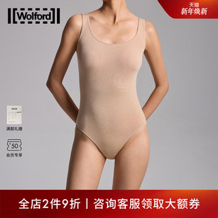 Wolford 运动Jamaika舒适内搭贴身背心连体衣75085 沃尔福特时尚