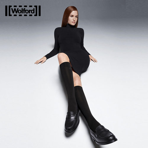 wolford沃尔福特环保面料小腿袜
