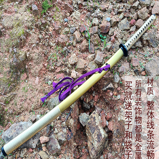 刀剑乱舞南泉一文字 一文字则宗刀男舞台剧武士动漫COS木刀未开刃