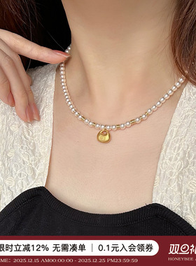 蜜蜂妈手作古法福袋珍珠项链