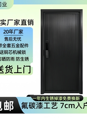 防盗门进户门家用入户门室内外出租房农村大门卧室钢质安全单开门