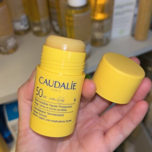 CAUDALIE/欧缇丽面部唇部SPF50+防晒棒不油防水防油便携防晒条15g