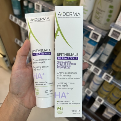 法国A-derma艾芙美舒缓痘印淡印再生修复燕麦面霜100ml