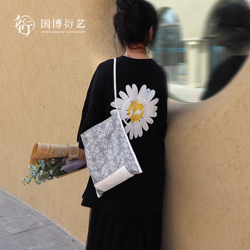 中国国家博物馆云犀单肩包清新挎包出行搭配,箱包皮具/热销女包/男包,通用款女包,淘宝优惠券,粉丝福利购,淘宝优惠卷