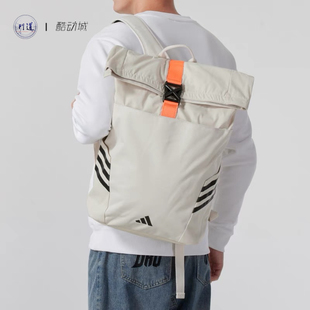 徽标男女印花大容量中号双肩包 Adidas TOP JN9620 ROLL