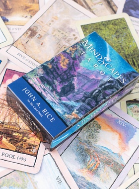 油画风心灵景观塔罗牌 mind scapes tarot 韦特卡牌